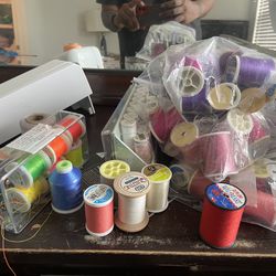 Embroidery Sewing Machine Plus Thread