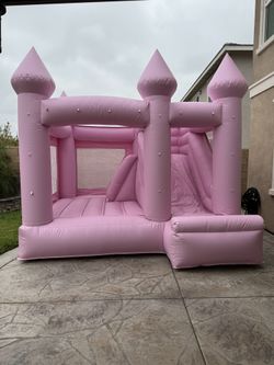 Pink Combo Mini Bouncer