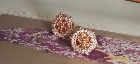 Pandora Rose Gold Earrings