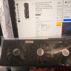 XFX Speedster QICK319 RX 7800 XT CORE – Brand New, Sealed in Plastic