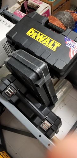 Dewalt drill boxes