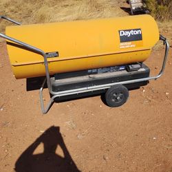 Title: 3 Heavy-Duty Dayton Industrial Heaters – 900,000 BTU Total – $300 OBO