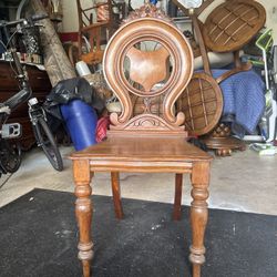  Primitive Chair 1800 Era. 1820 Year Made 