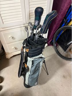 Old golf clubs