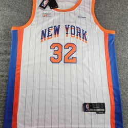 New York Knicks Karl Anthony Towns Mens Xl City Jersey NWT 