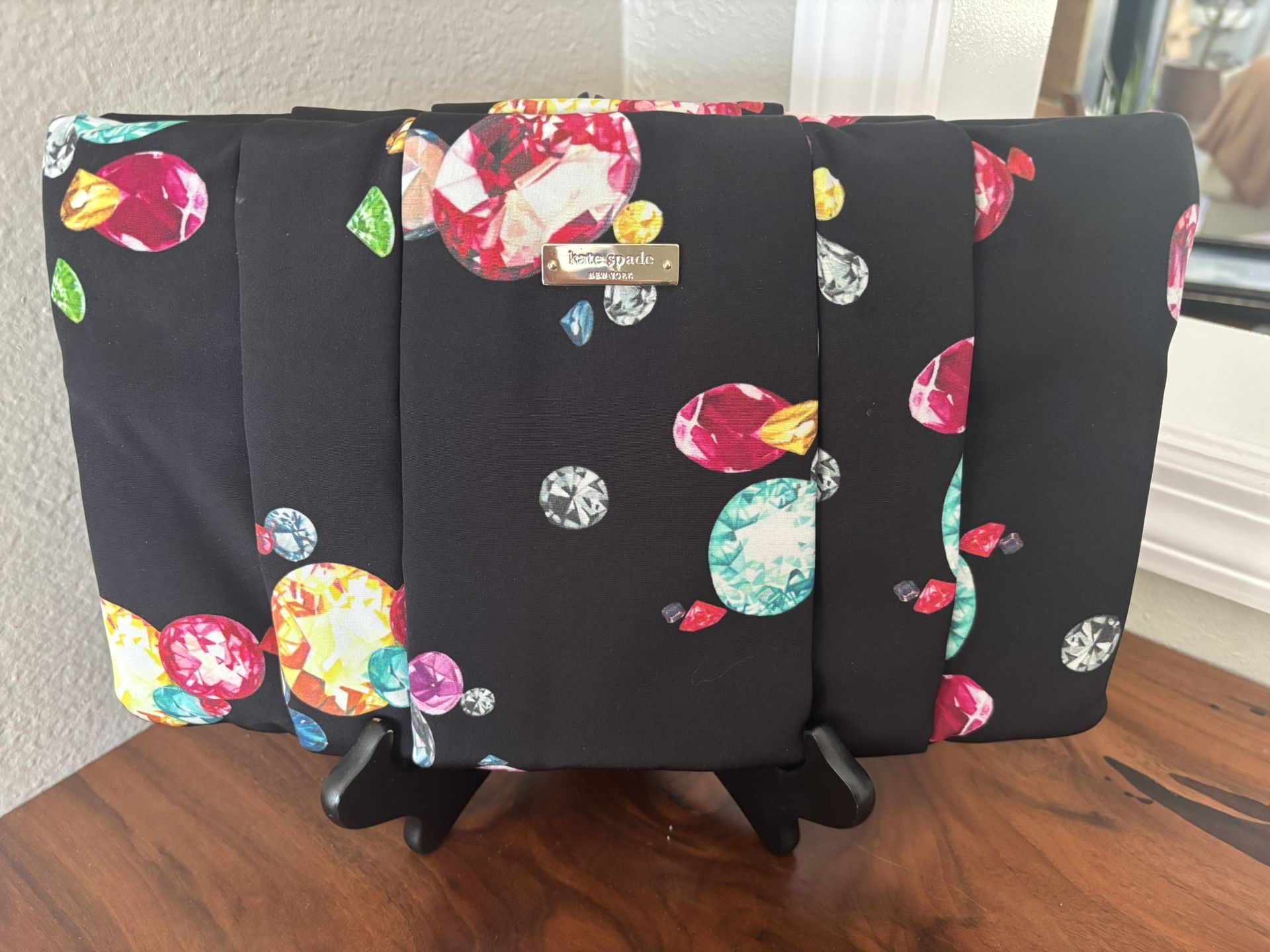 Kate Spade Clutch Bag- Rare Kaleidoball Kingsjewel Pattern