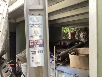 L.i.f fire rated steel door 36”x80”