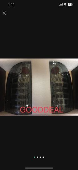 #NB10 BRAND NEW 2007-2009 Chevrolet Chevy Silverado Smoked LED Tail Light Pair 