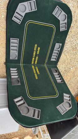 Poker table