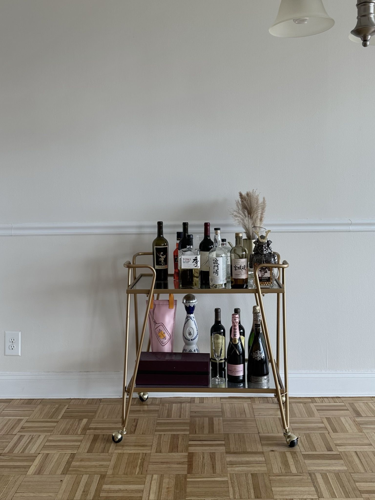 UO Metal Bar Cart MCM Style