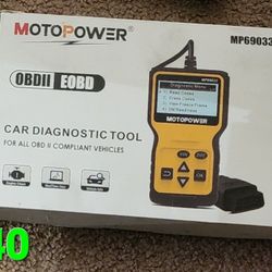 MotoPower OBD II Diagnostics Reader