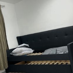 Full Bed With Frame Full Out At The Bottom Mattresses Included Of Both