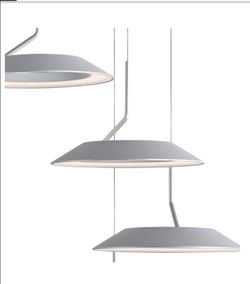 Koncept Royyo 12" Wide Silver 6-Light Mini Pendant