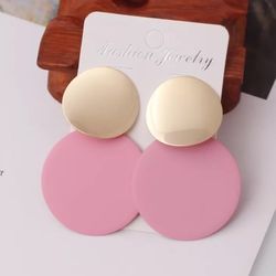 Double Circle Earrings (P)