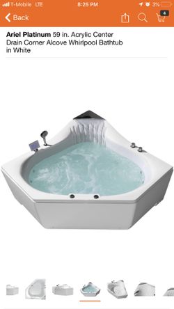 Ariel platinum 59” jacuzzi