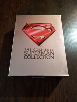 The Complete Superman Collection 4 DVD WS Box Set 2001 Christopher Lee Marlon Brando DC Comics