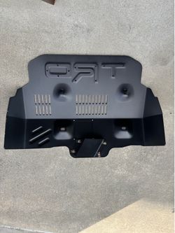 Toyota FJ Crusier Bumper Skid Plate Protector Guard 2010-2014 black without KDSS