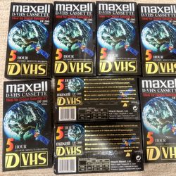 D-VHS Sealed Blank Tapes For Hi Definition Recording  DTheater 