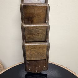 Antique Letter Organizer And Key Holder 