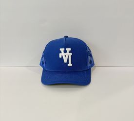 KTH KTHLA Kill The Hype Monogram Royal Trucker SnapBack Hat, LA Dodgers, NWT