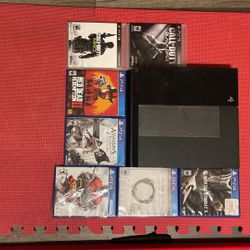 500gb PS4 and 7 Games + 1 Controller 