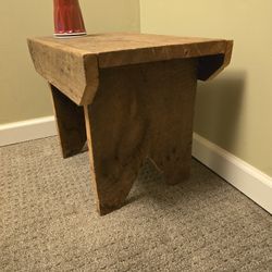 Hand Mafe Wooden Bench