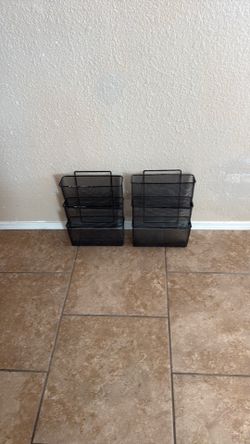 Hanging file basket