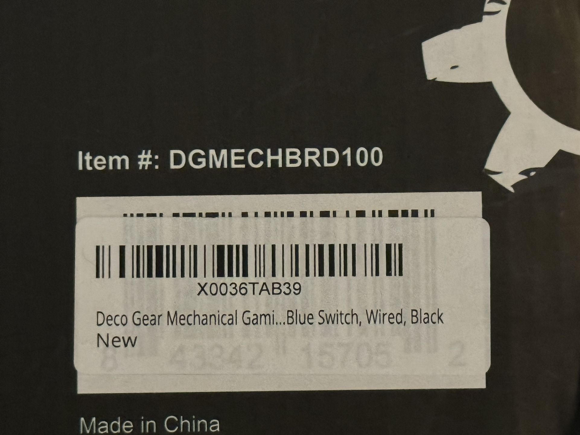 Deco Gear DGMECHBRD100 Gaming Keyboard
