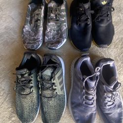 Adidas Running Shoes Four Pairs 11.5