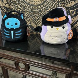 SquishMallows Halloween Baskets Stump & Holly 