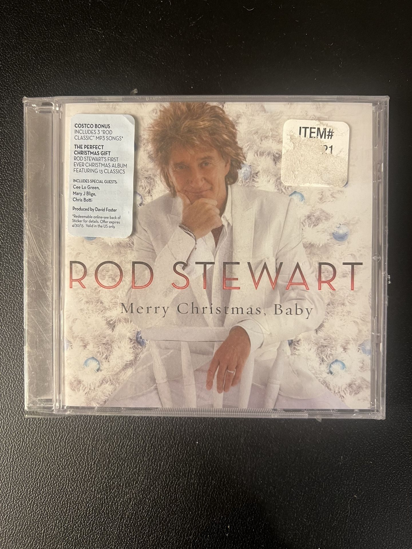 Rod Stewart Merry Christmas Baby CD 2012 - NEW FACTORY SEALED
