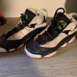 Jordan 6 Rings Size 6Y with box