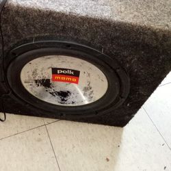 10 Inch Polk Momo Speaker