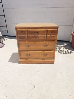 Vintage Wood Dresser