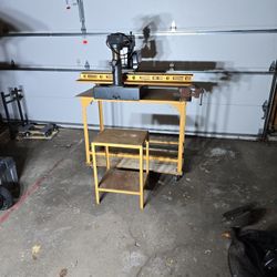Table And Chair With Vice 