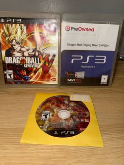 Dragon Ball PS3 Games Bundle – Lot of 3