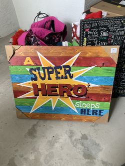 Decorative frame ( boys room )