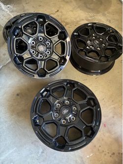 Brand new 18” Ford Ranger rims.