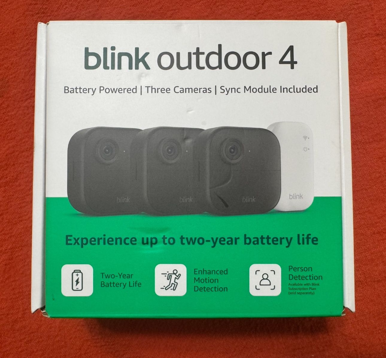 Blink Outdoor 4 – Wireless smart security camera