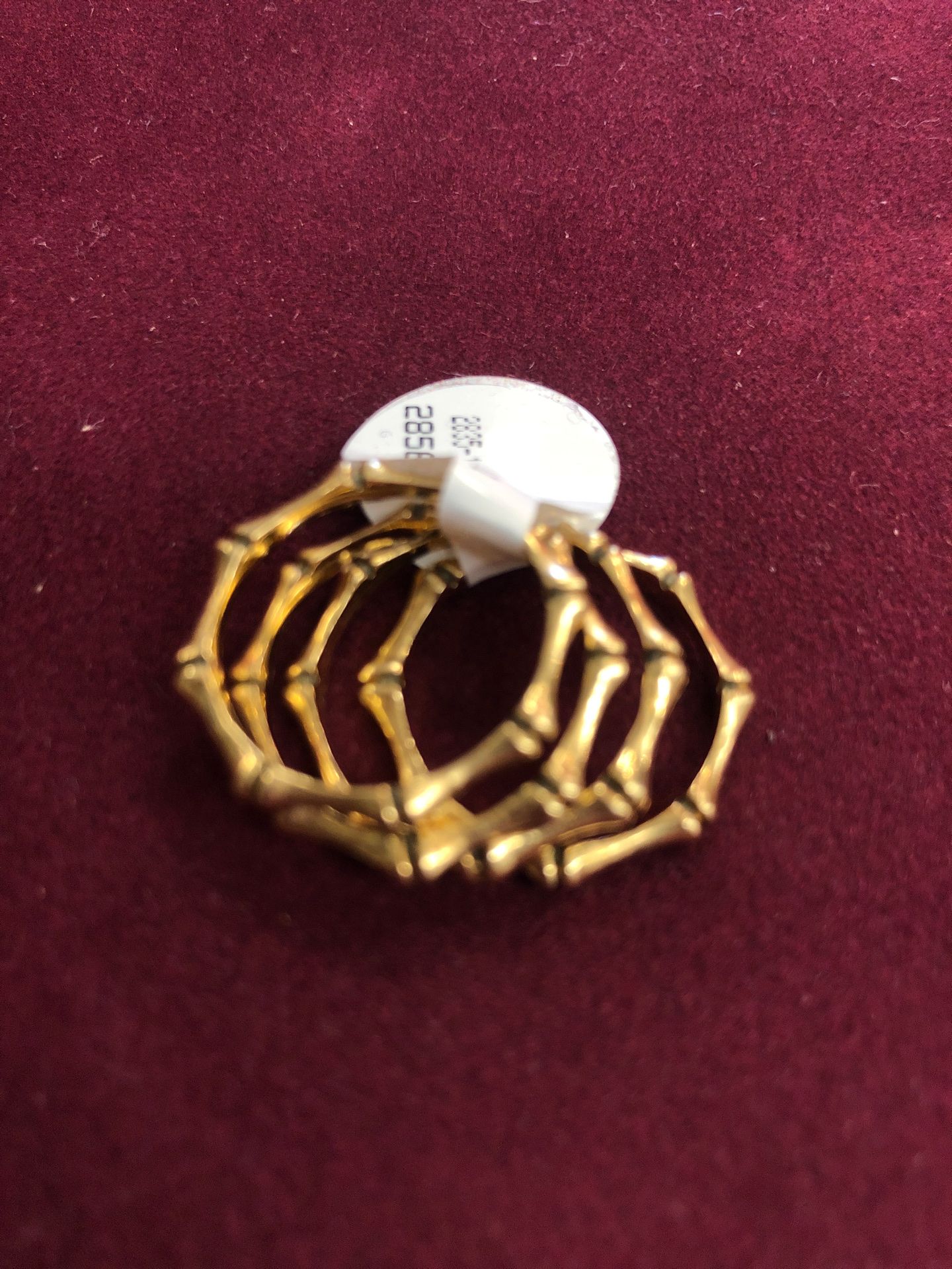 Bamboo style Rings