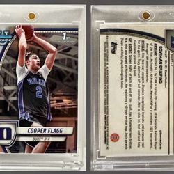 2024-25 Bowman University Chrome - Cooper Flagg - 1st Bowman