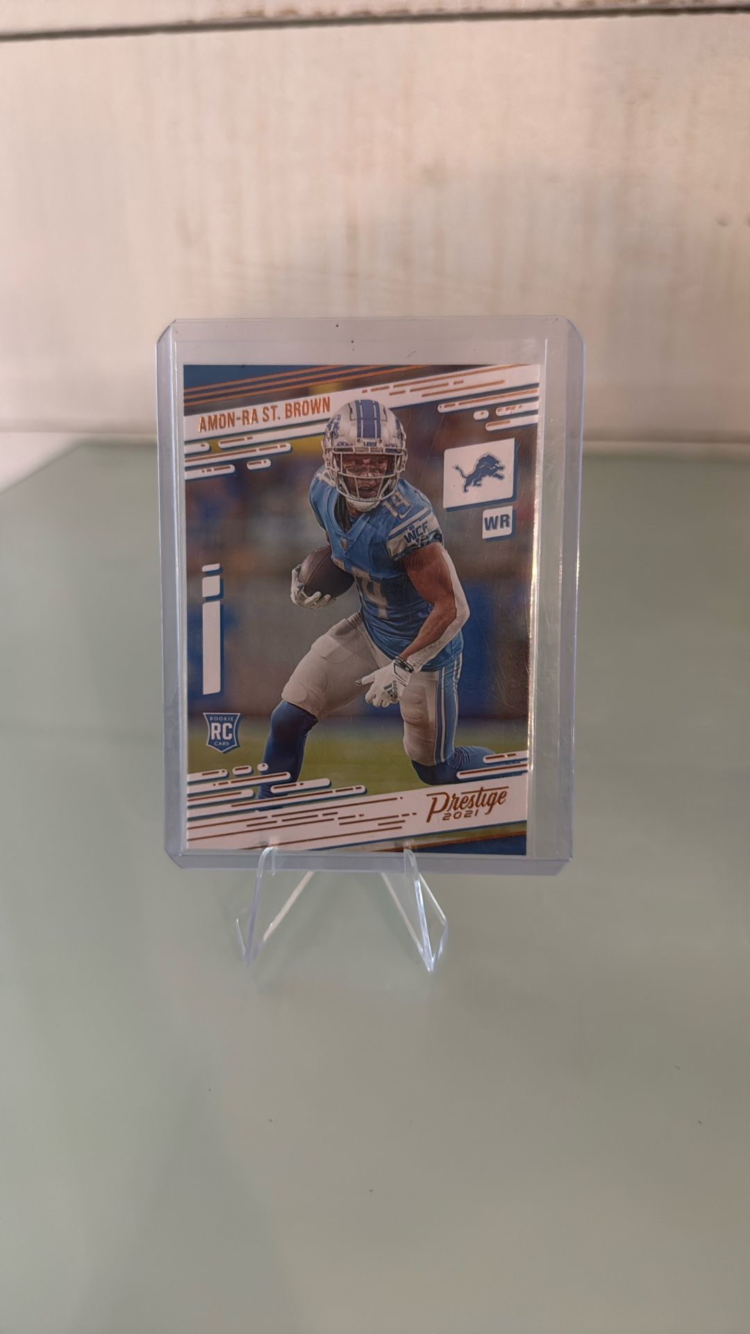 Amon Ra St Brown Bronze Foil Prestige Rc