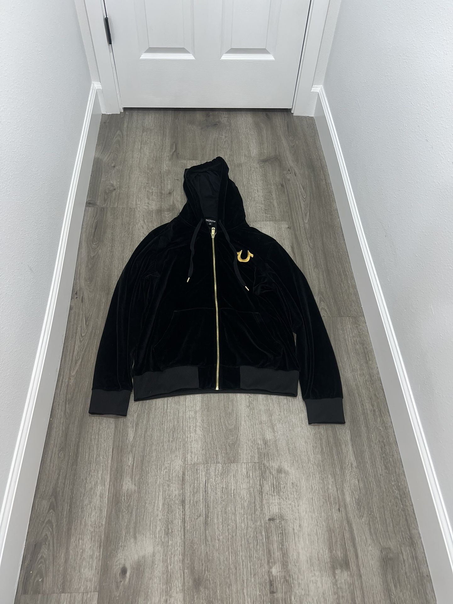 Silk True Religion Hoodie Size: Large