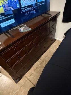 Cherry wood dresser 60 x 20