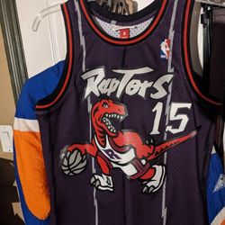 Vince Carter Mitchell And Ness Mens Size Small
