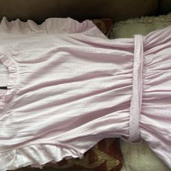 Pink Girl Dress Size Large 