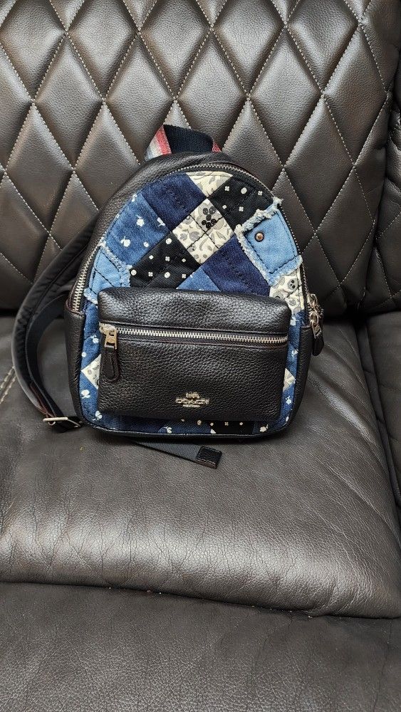Authentic Coach Backpack/Purse 