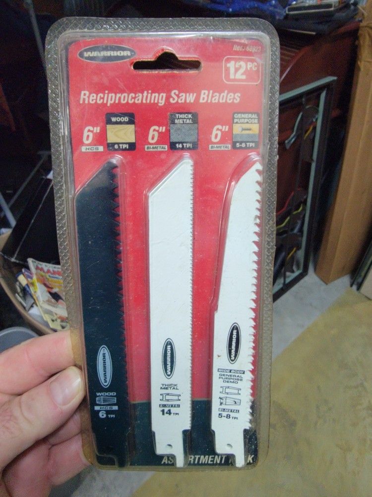 Reciprocating Saw Blades