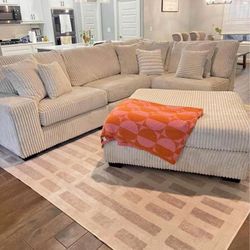 Ottoman,sectional,living room Set 