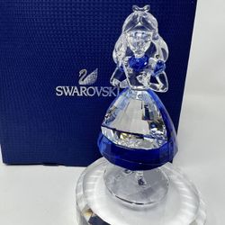 Swarovski Crystal Disney Limited Edition Alice In Wonderland Figurine 